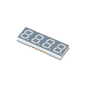 SMD-Four-digit LED 7-segment display