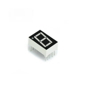 Single LED 7-segment display