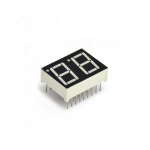 Two-digit LED 7-segment display