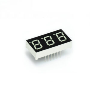 Three-digit LED 7-segment display