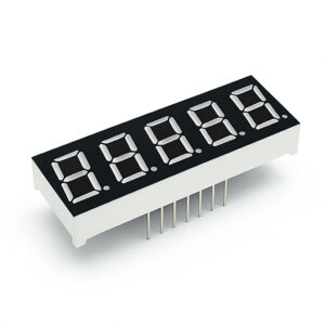 Five-digit LED 7-segment display